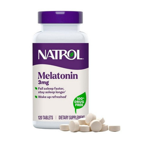 Natrol Melatonin 3mg sleep tablets