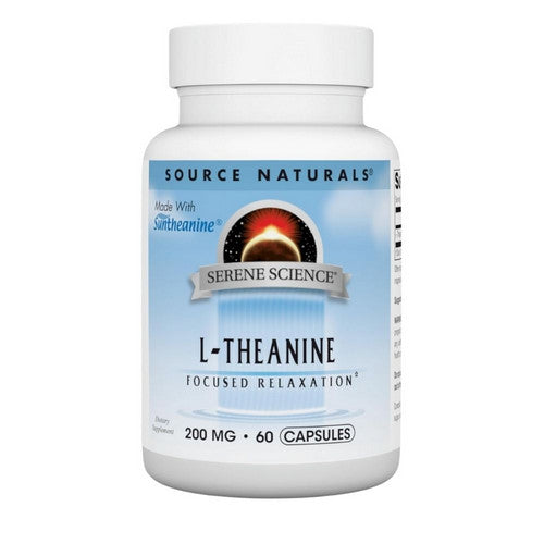 Source Naturals L-Theanine 200mg capsules