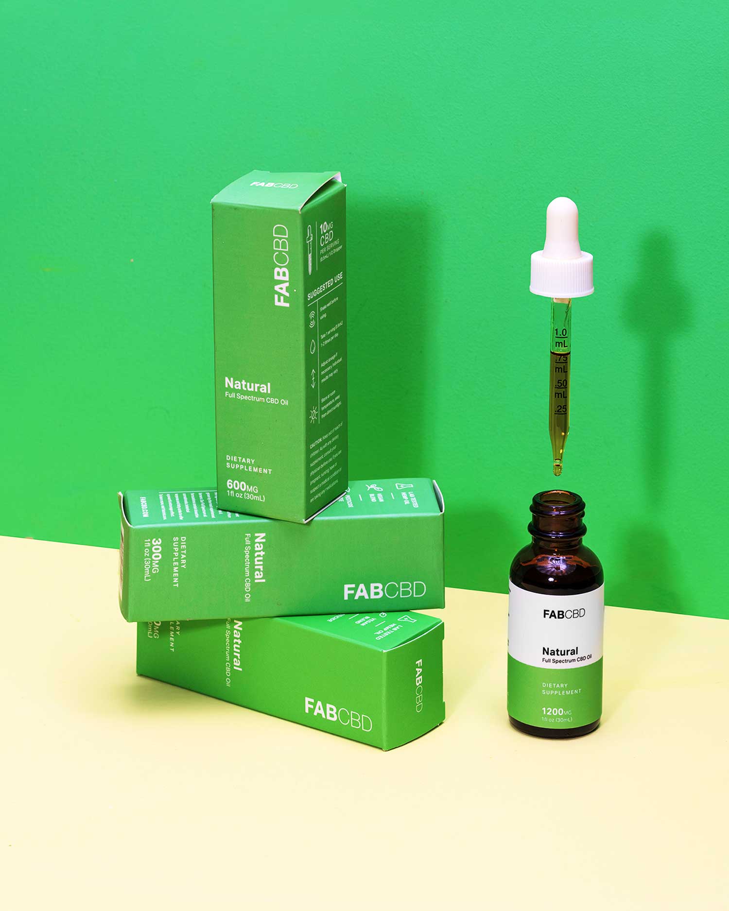 FAB CBD full spectrum CBD oil tincture