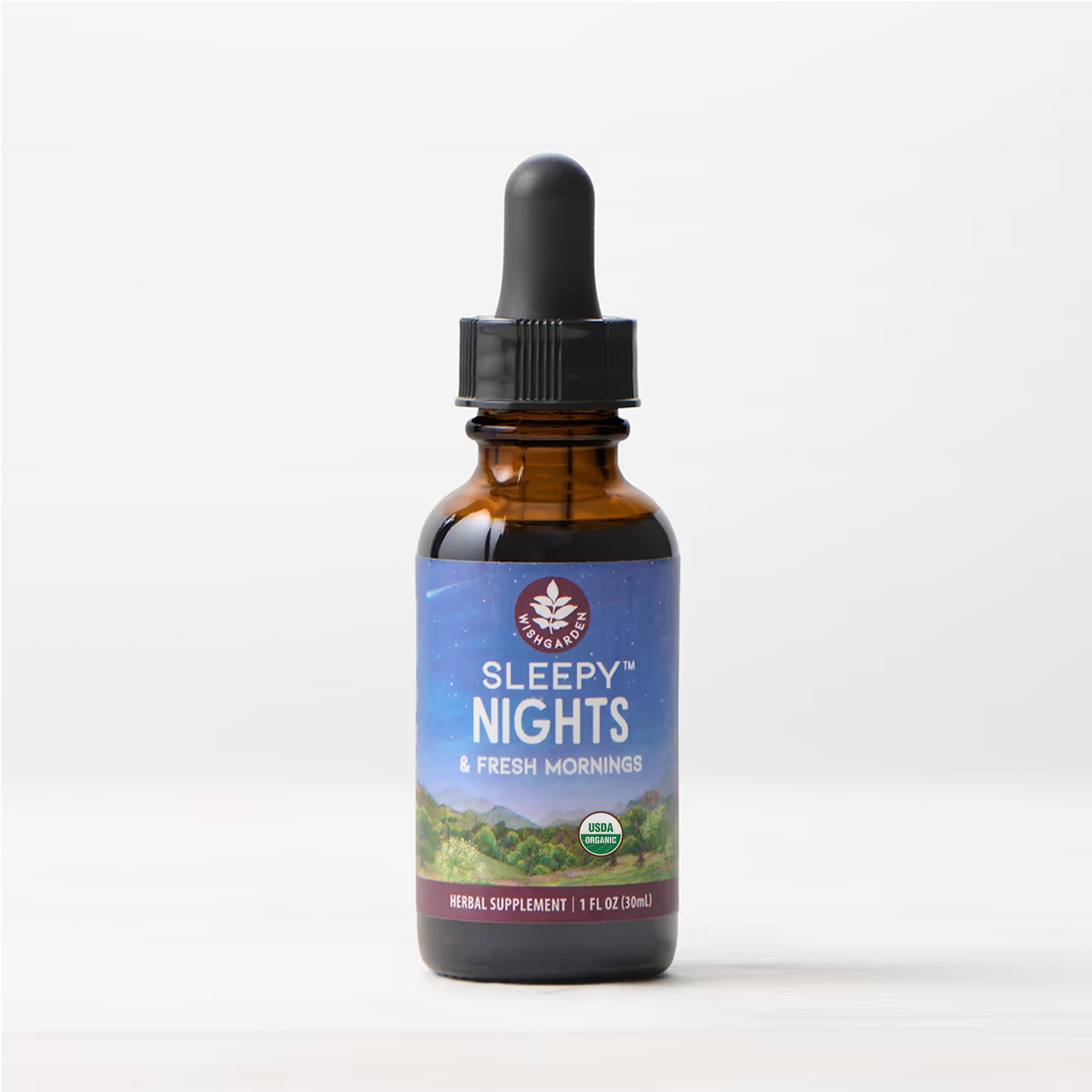 Sleepy Nights & Fresh Mornings herbal tincture by WishGarden Herbs